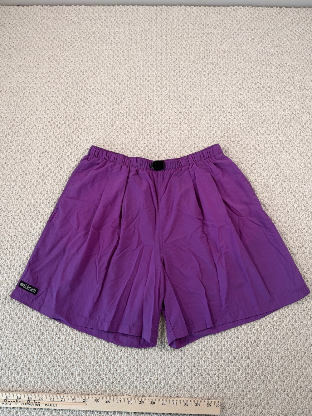 Columbia Purple Outdoor Hybrid Shorts